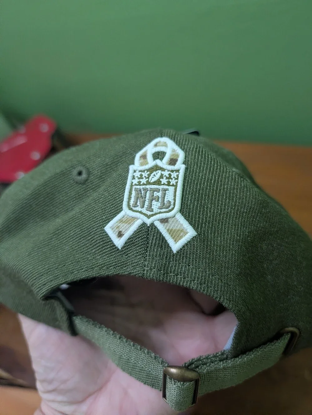 🏈New Era 49ers 9TWENTY Salute to Service Olive Hat NWT Unisex